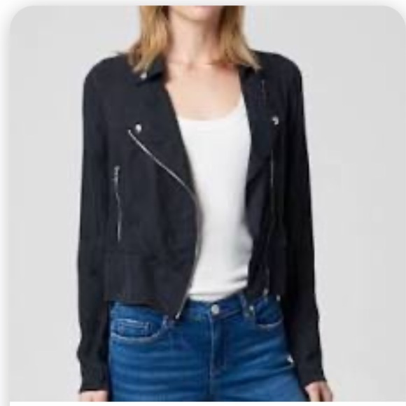 Blank NYC Jackets & Blazers - NWT BLANKNYC | Black Crop Moto Jacket M